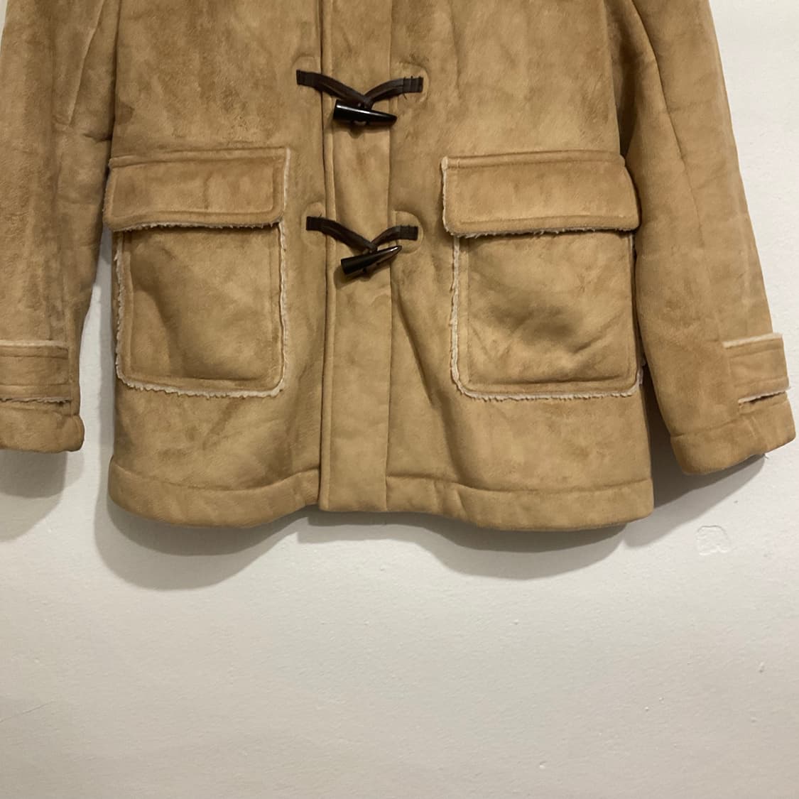 레이 빔즈 스웨이드 더플코트 상품이미지4