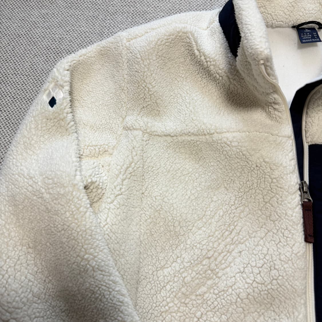 몽벨 다이아몬드 플리스 자켓 상품이미지2