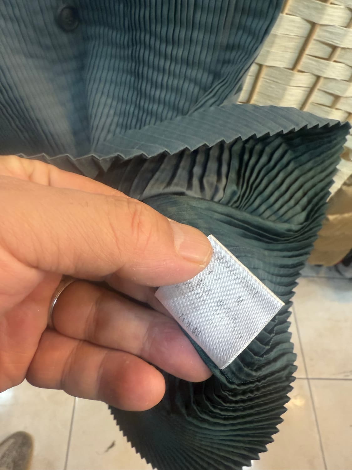 95-100 정품 이세이미야케 옴므 플리츠 조끼 팝니다 상품이미지4