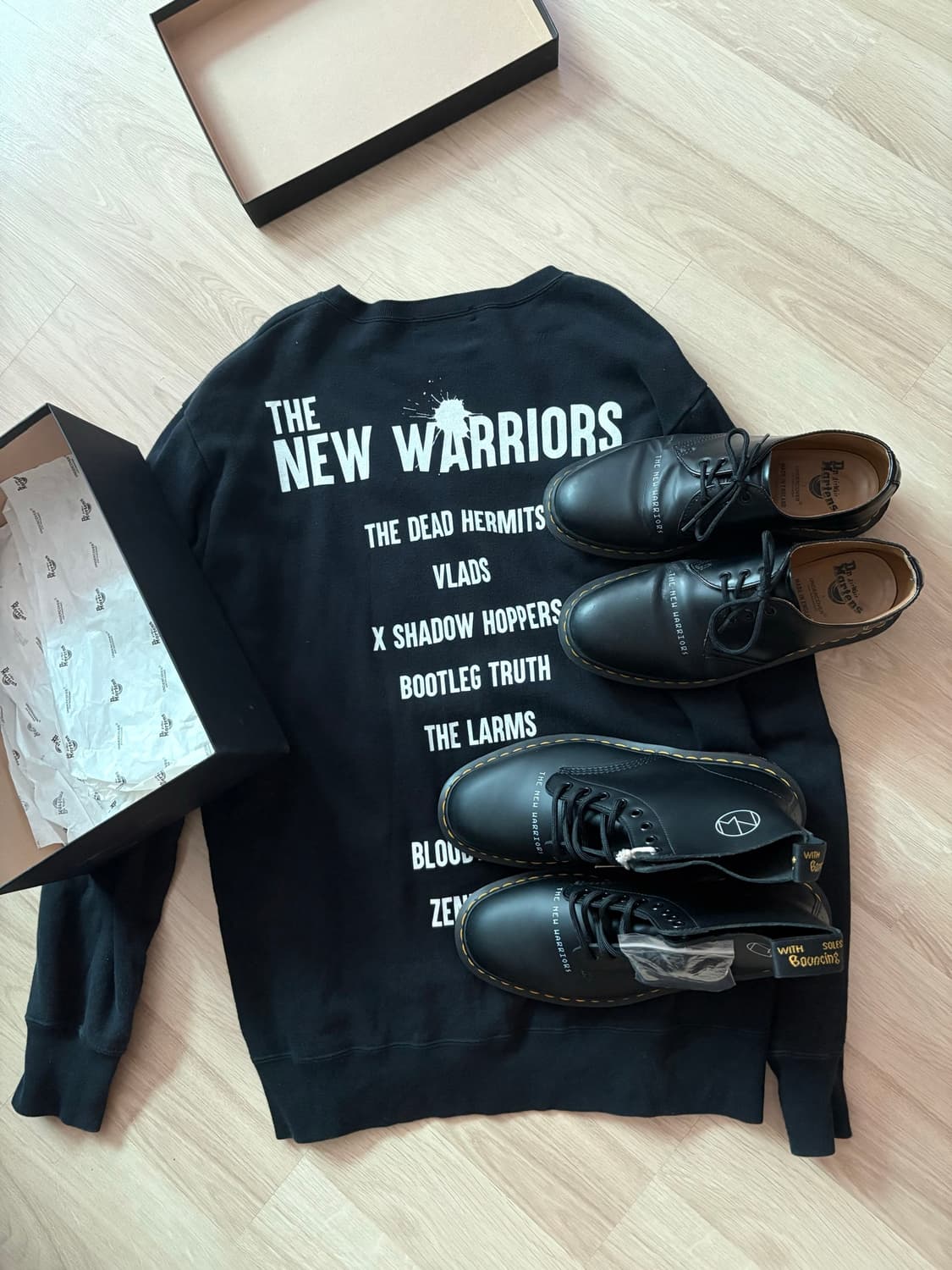 언더커버 New Warriors 스웨트셔츠 상품이미지1