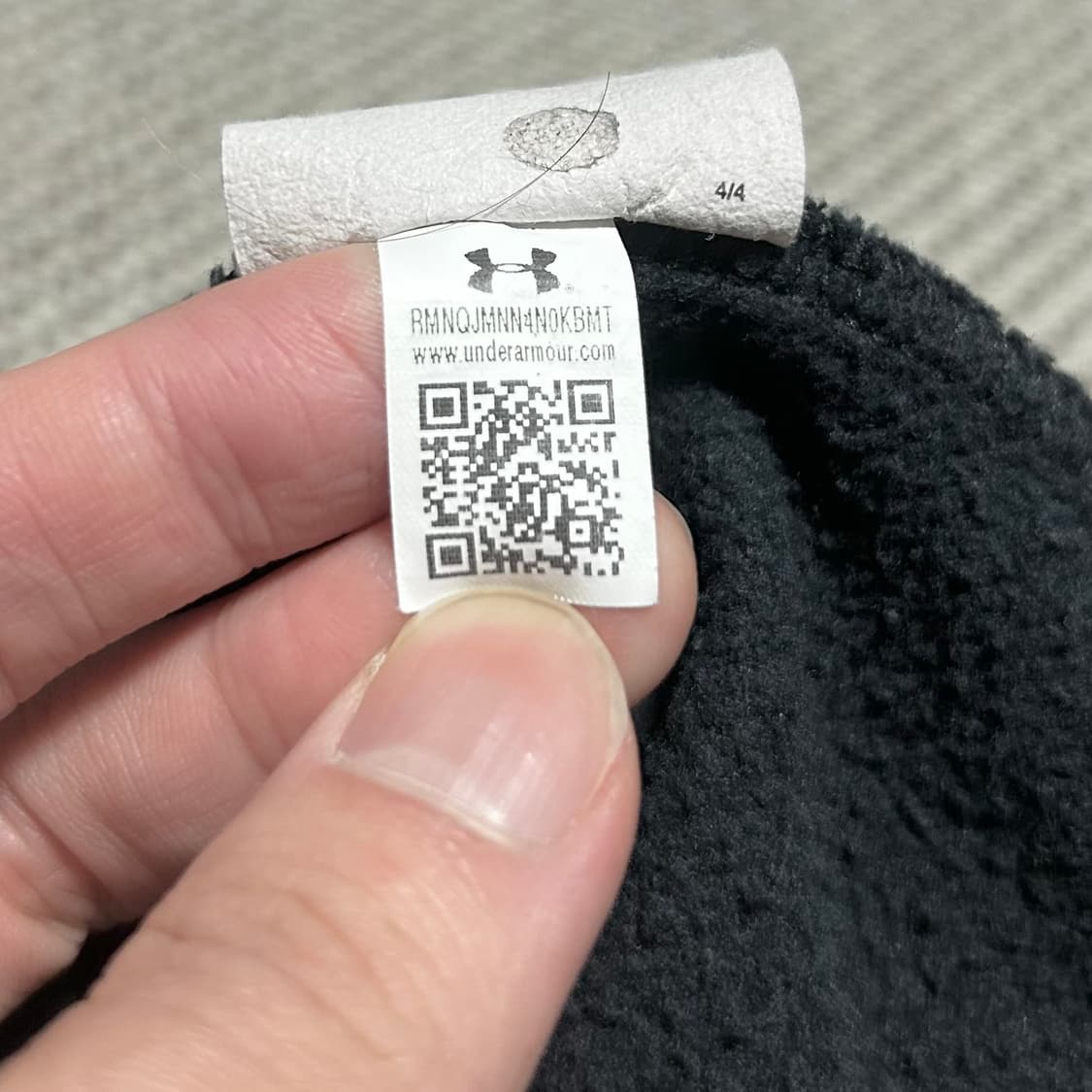 [M] Underarmour 언더아머 빅로고 코튼 후드티 상품이미지6