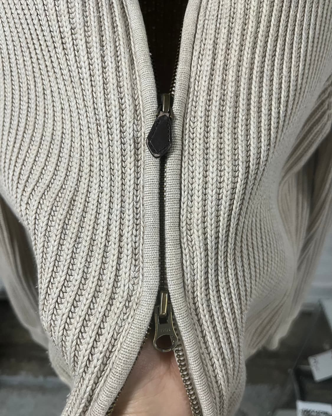 Brooks Brothers 2way zip up knit 상품이미지6