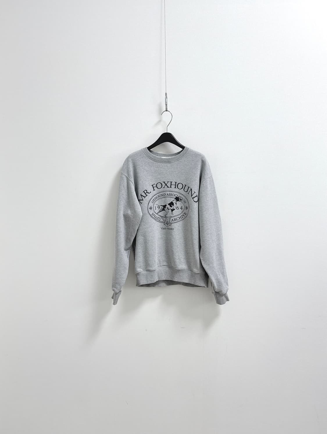 siyazu 그레이 스웻셔츠 상품이미지3