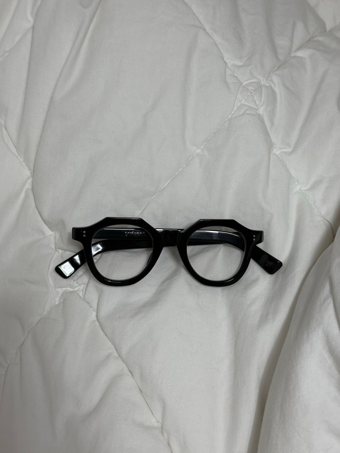 규파드 GP 02 n 블랙 뿔테 안경 상품이미지3