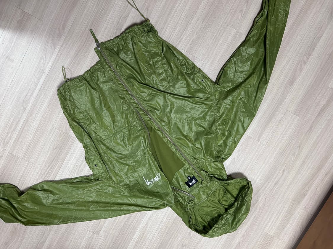 스투시 비치쉘 나일론 자켓 리자드 상품이미지2