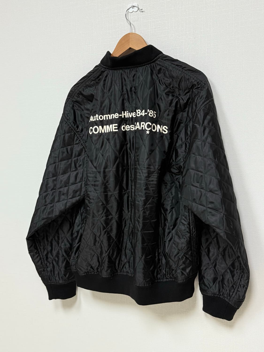 꼼데가르송 84-86 퀼팅 스태프 블루종 XXL 상품이미지1