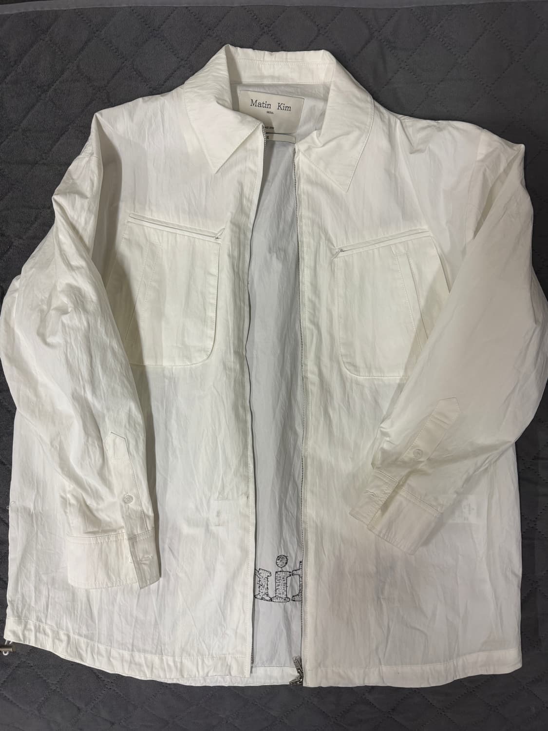 마뗑킴 아웃포켓 워크셔츠 상품이미지1