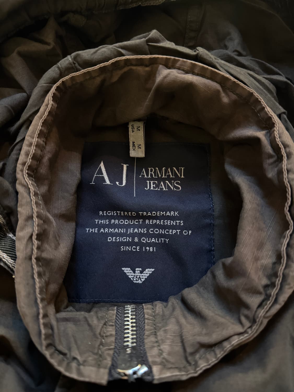 00s 아르마니 진스 밀리터리 필드 자켓 상품이미지5