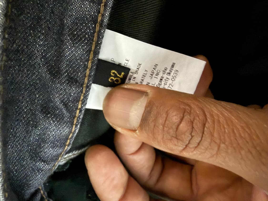 캐피탈 14oz 블랙 데님 5P 프리스코 EK-1644LP 상품이미지8