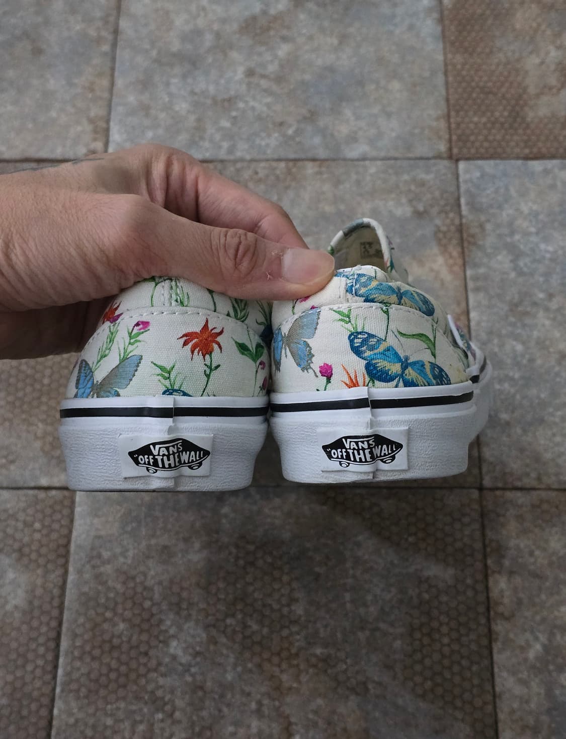 (225)반스 슬립온 버터플라이 플로럴  상품이미지8