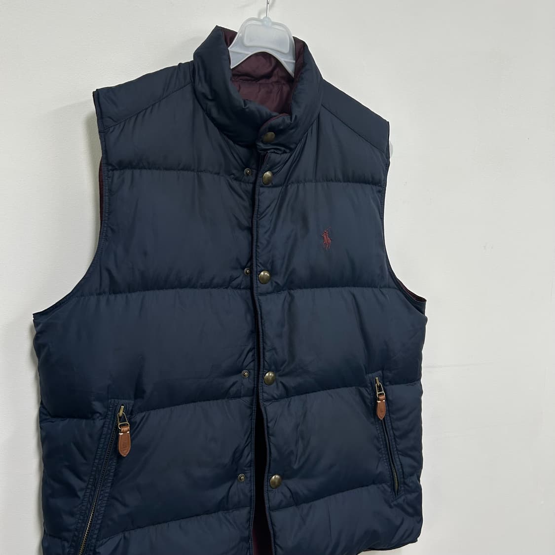 폴로 리버시블 패딩 조끼[1665] 상품이미지5