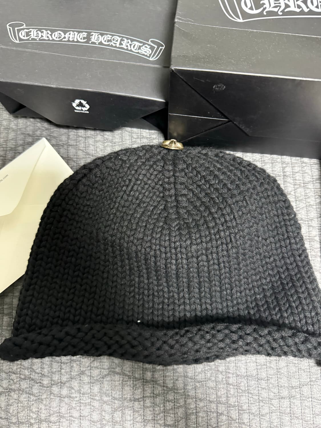 크롬하츠 플레어 패치 참 캐시미어 비니 [ OS ] 상품이미지3