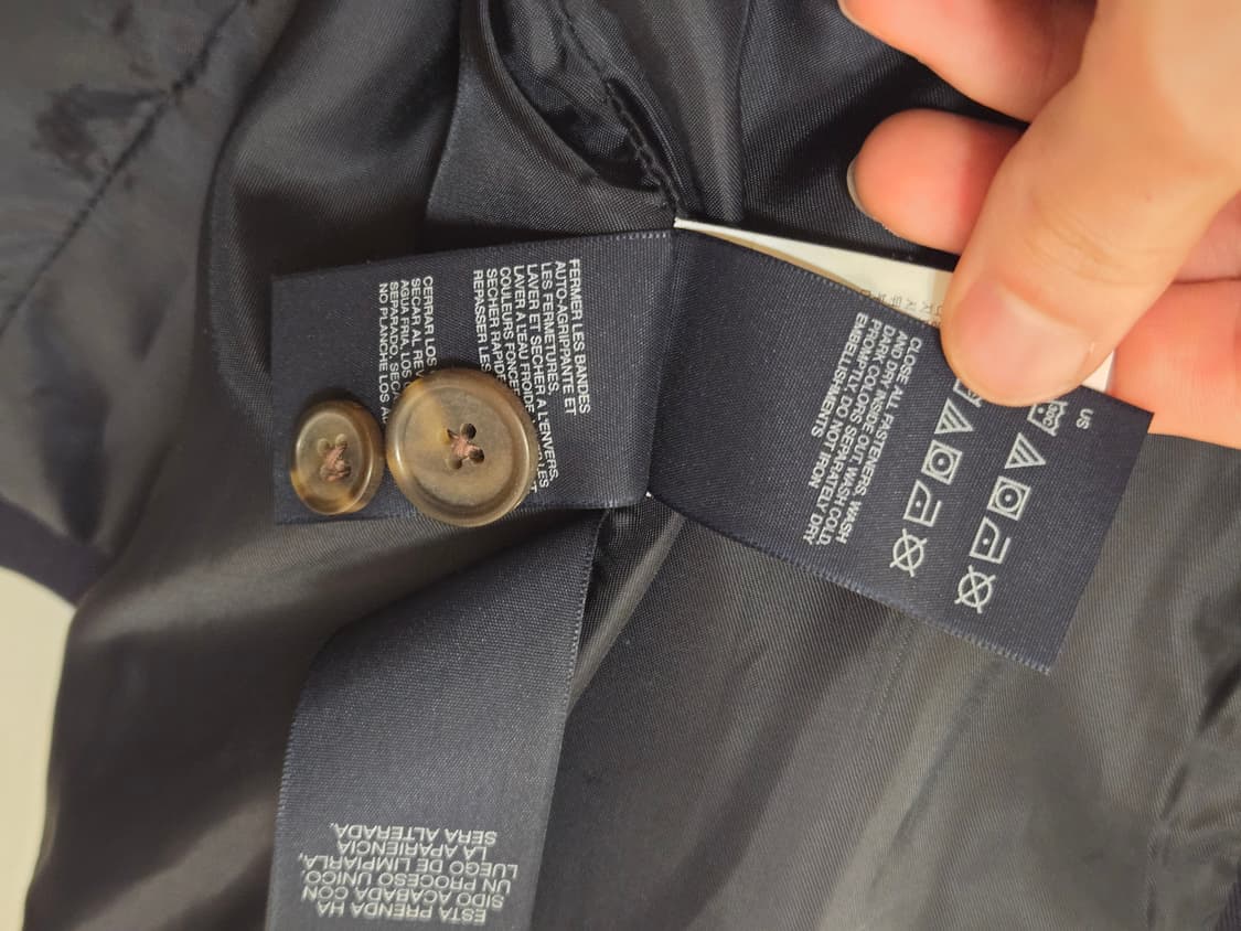 타미힐피거 프레피룩 코튼 블레이저 네이비  상품이미지5