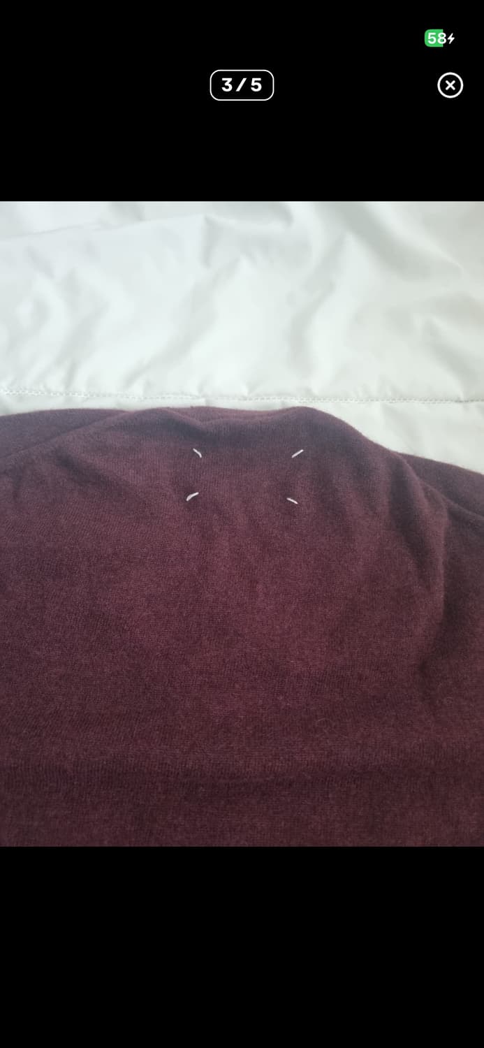 Martin margiela elbow patch knit M 상품이미지3