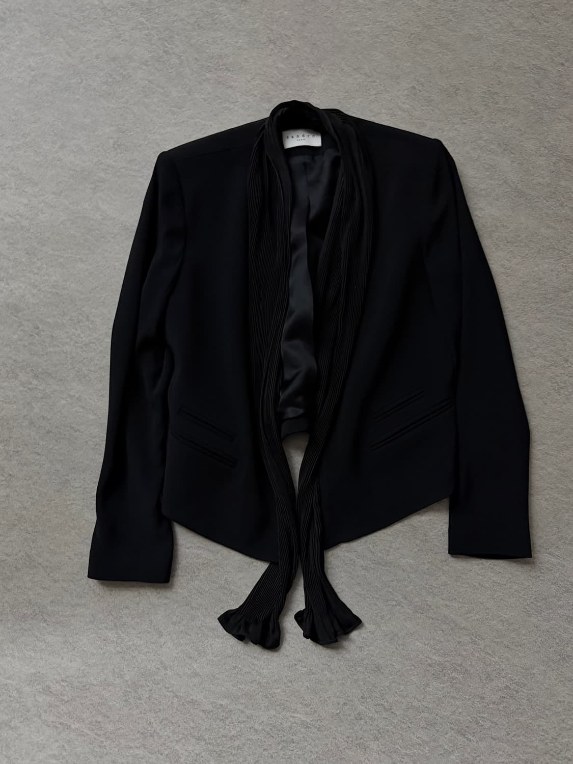 산드로 스카프 테일러드 자켓  상품이미지1