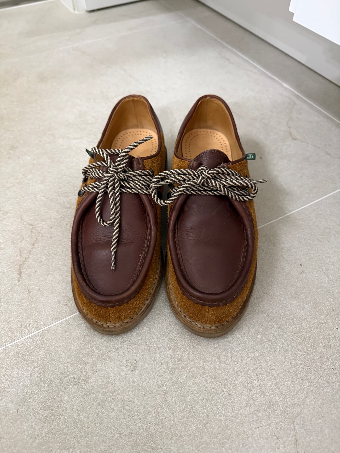 파라부트 미카엘 eu 41.5 엔지니어드 가먼츠 콜라보 위스키 색상 팝니 상품이미지1