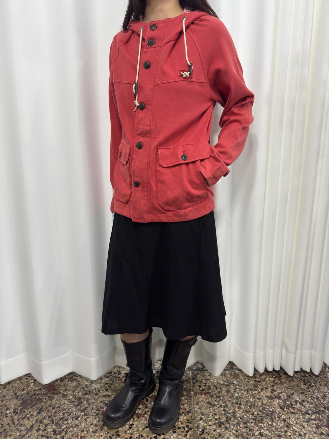 burberry blacklabel hood button jacket 상품이미지4