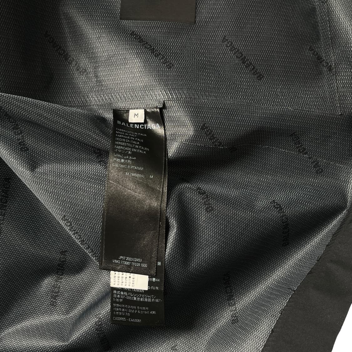 BALENCIAGA 발렌시아가 가드로브 코튼 후드 레인코트 상품이미지6