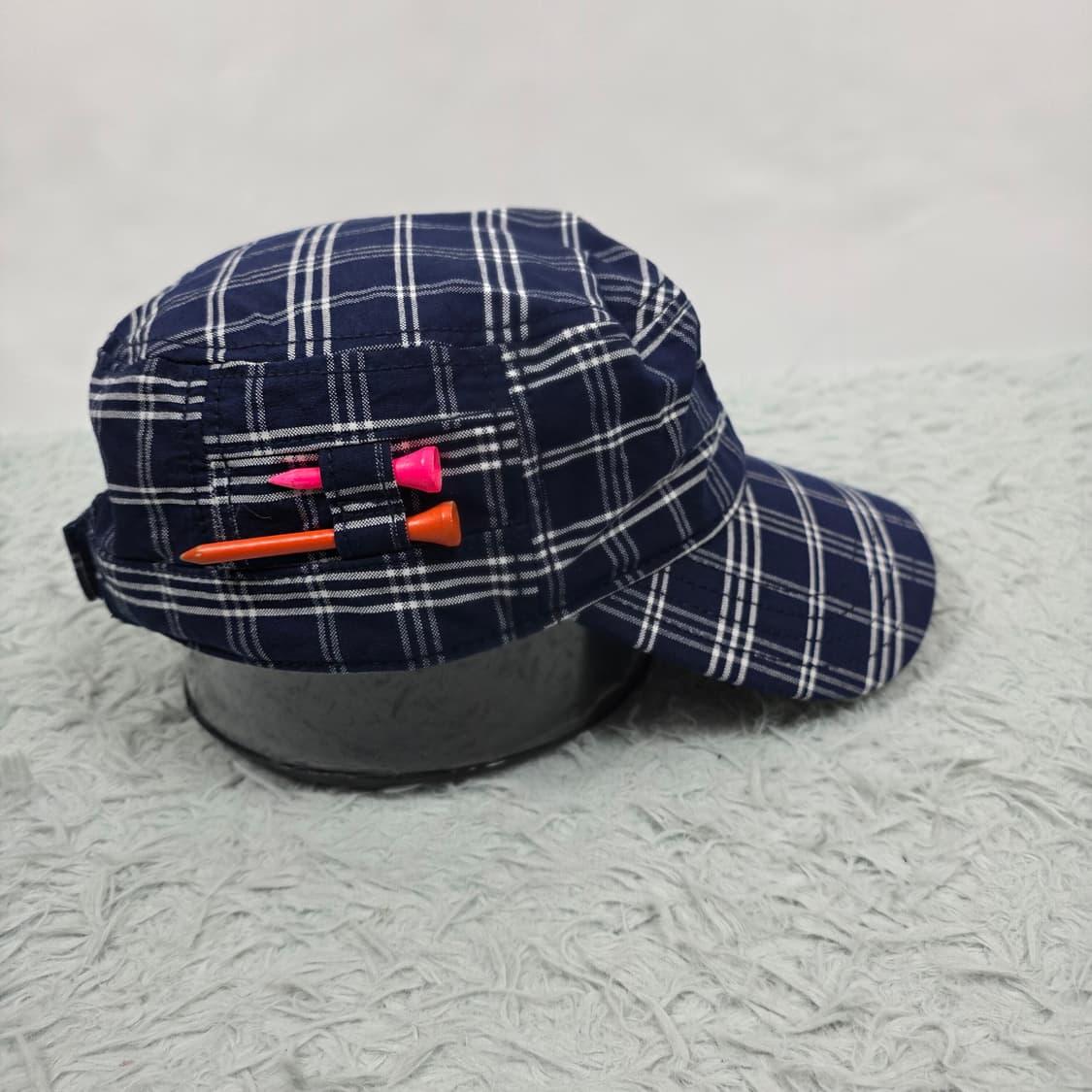 타이틀리스트 체크 워크 캡 네이비 상품이미지5