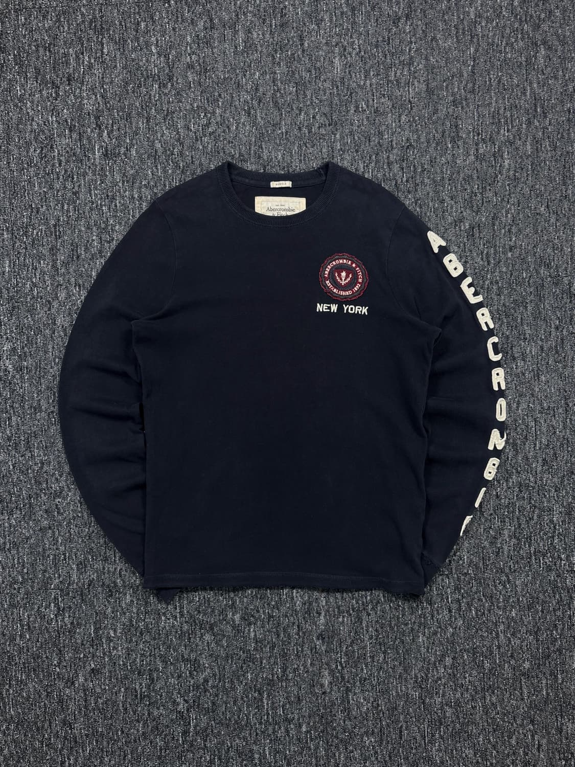 아베크롬비 네이비 롱슬리브 상품이미지4