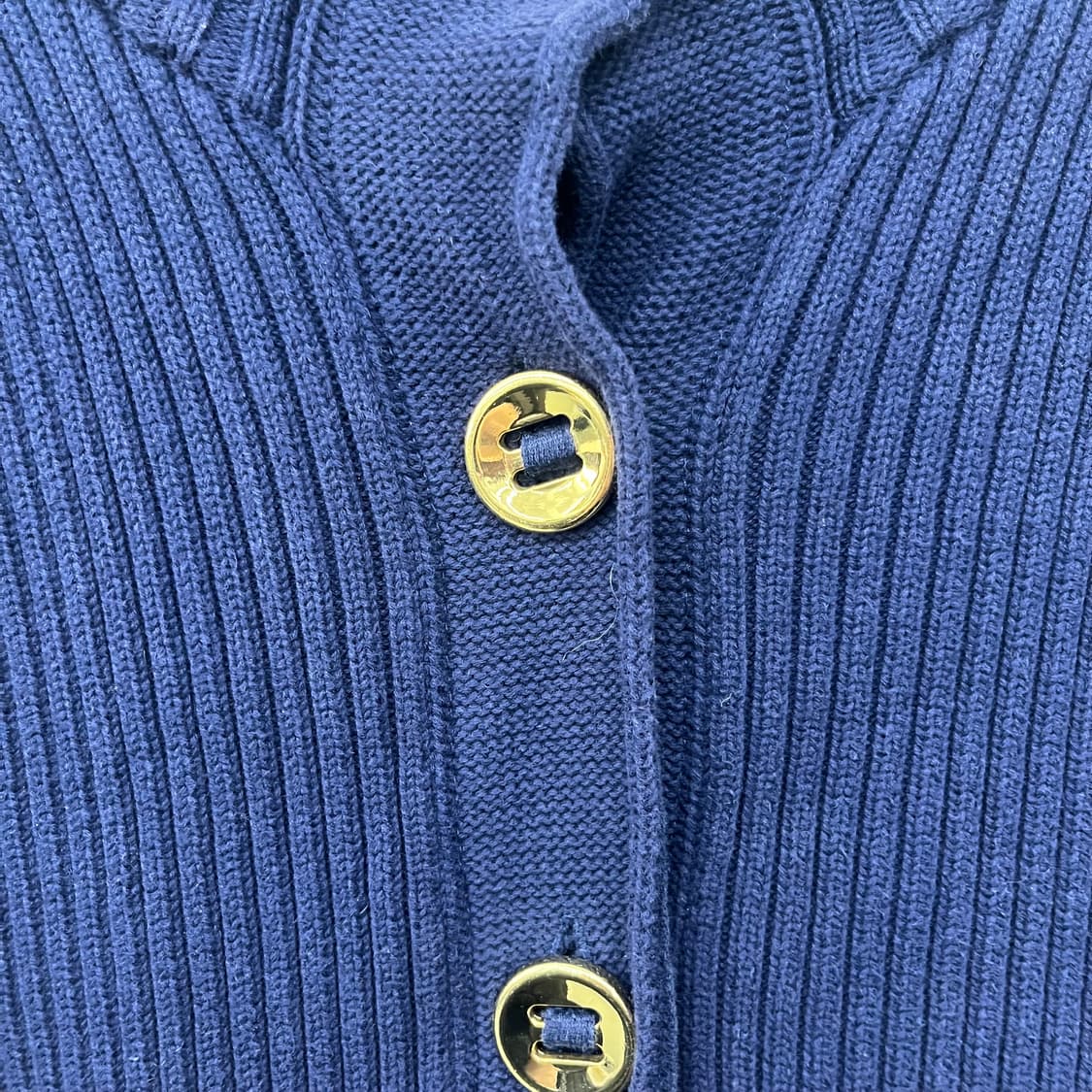 폴로랄프로렌 니트 가디건 네이비 골드버튼 여/S 상품이미지3