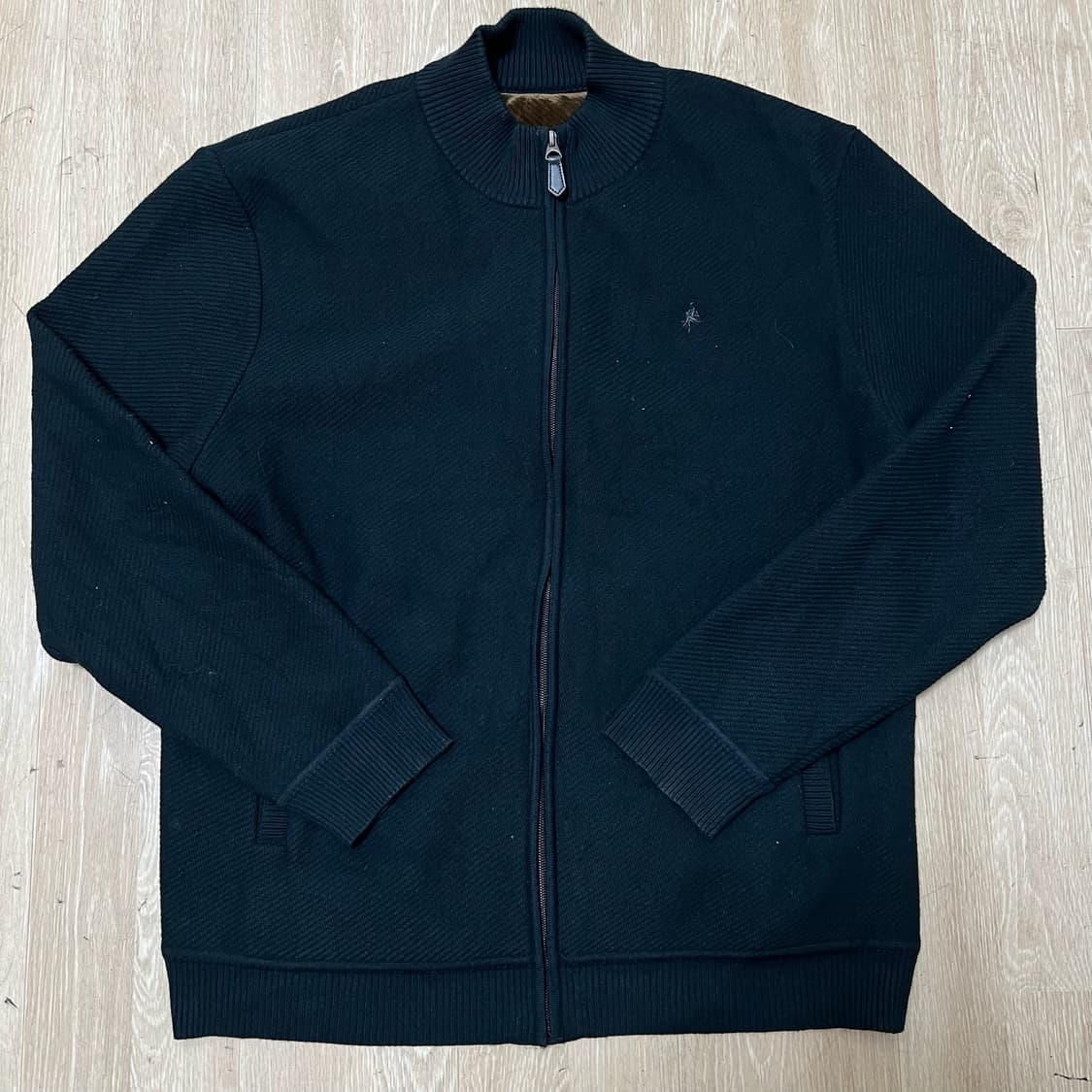 올젠 남성 내피 니트집업 XXL/110  상품이미지1