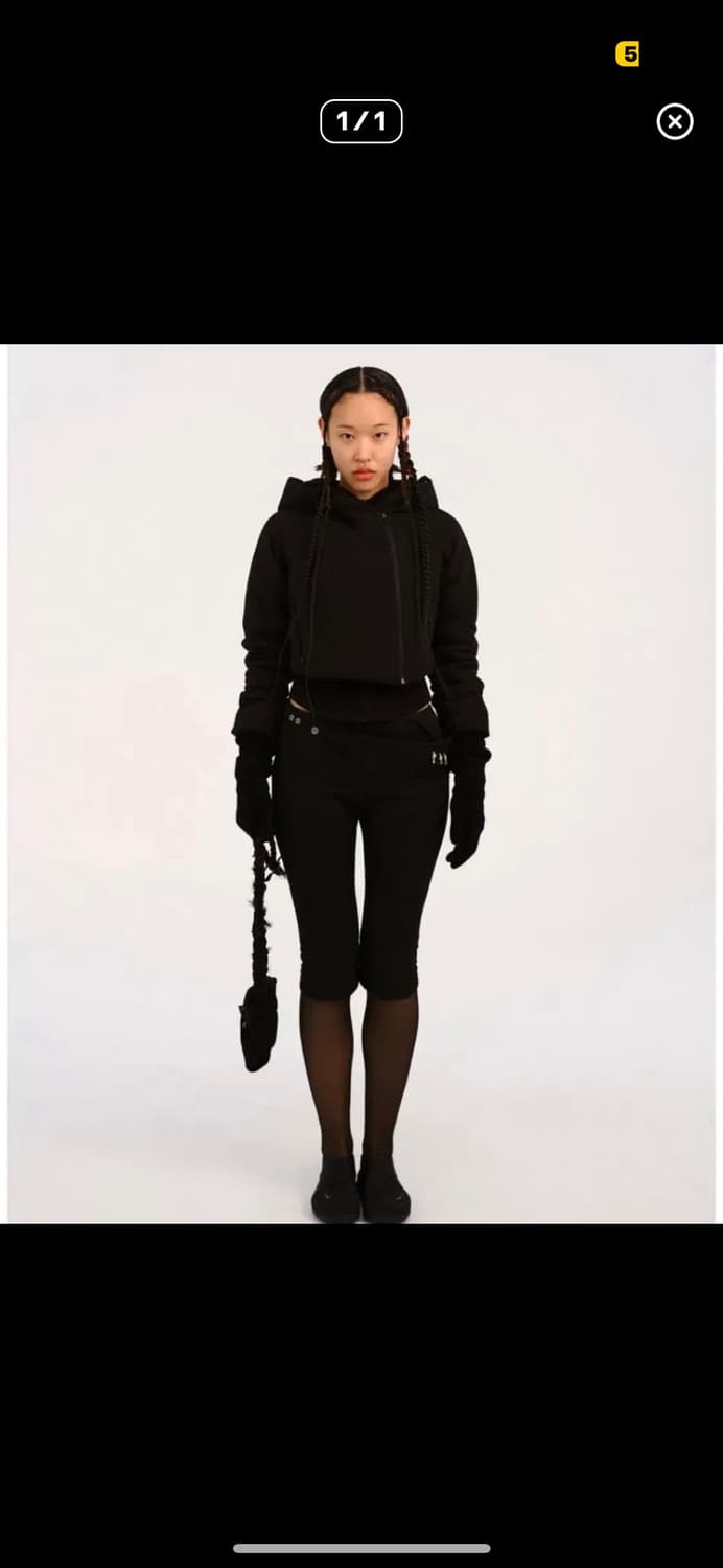 혜인서 크롭 패딩 자켓 상품이미지2