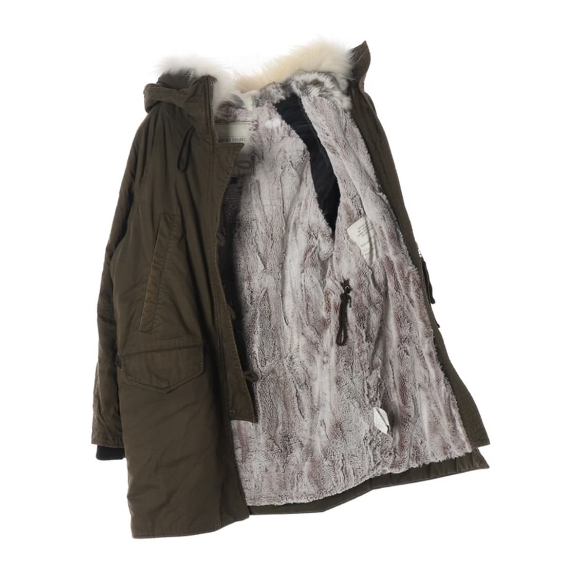 카이아크만 리플리카 프로젝트 퍼 안감 롱 야상 자켓 S 상품이미지2