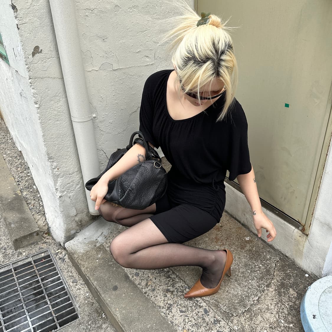 00s 세르지오 로시 가죽 스틸레토 포인트 펌프스 상품이미지7