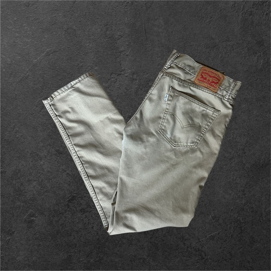 리바이스 511 브라운 코튼 치노 W34 상품이미지1