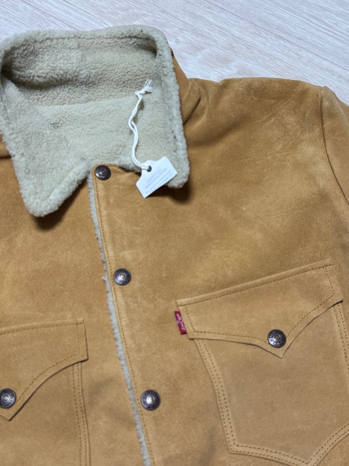 Lvc 스웨이드 무스탕 자켓 상품이미지2