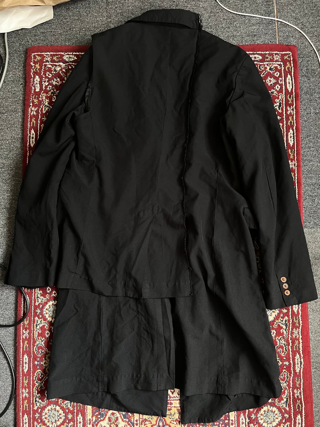 comme des garcons homme plus 축융 도킹 자켓 코트 상품이미지5