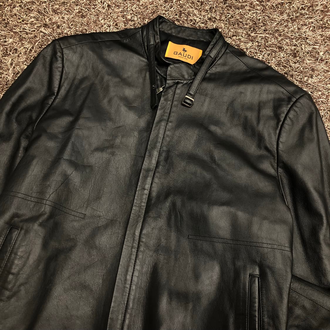 GAUDI 소가죽 레더 카우스킨 가죽 자켓 상품이미지2