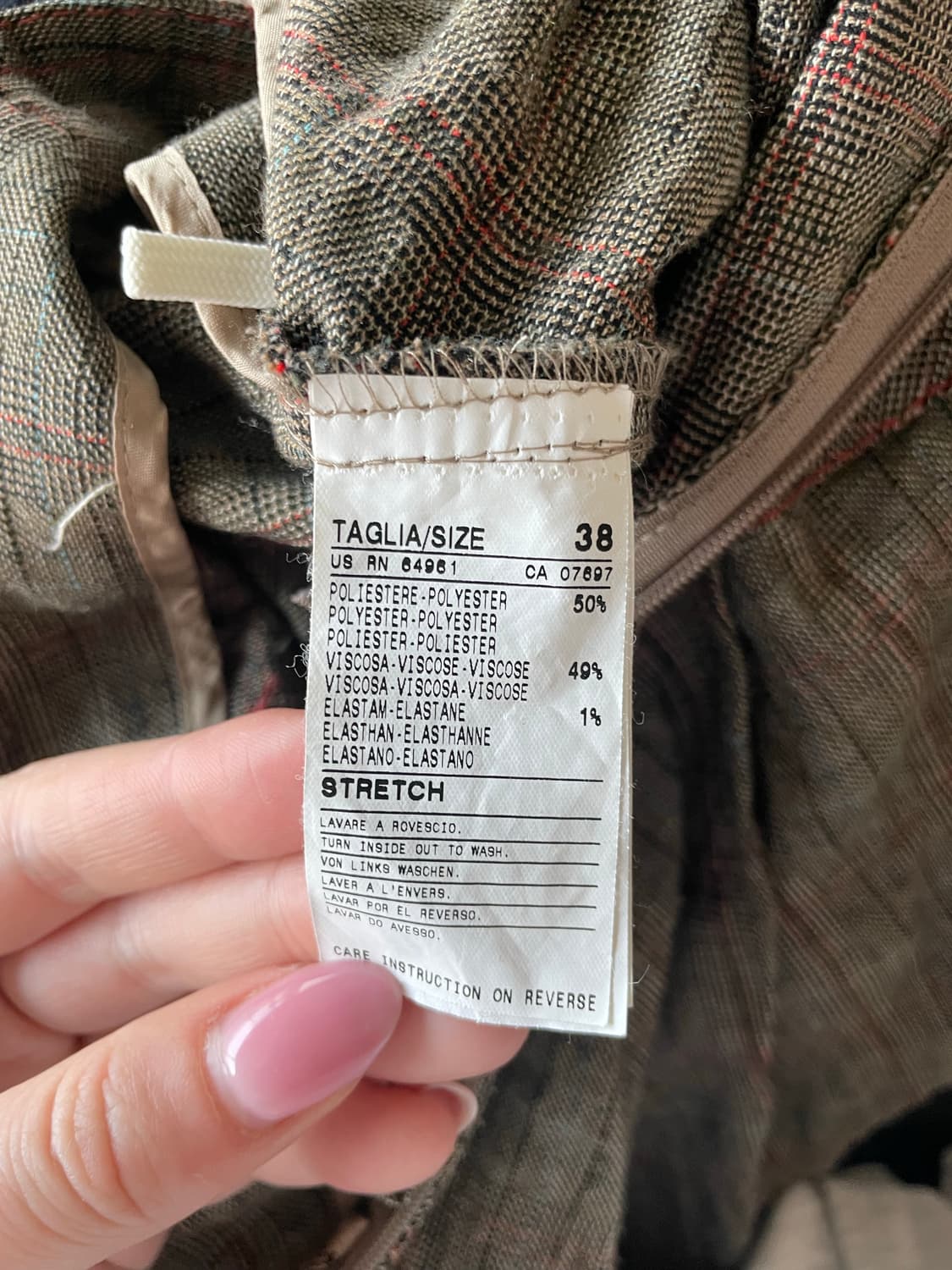 Japanese vintage pleated skirt  상품이미지6