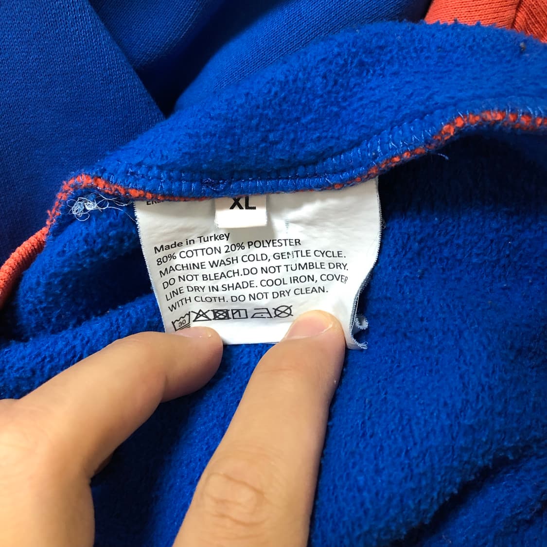 ERL Swirl Hoodie 이알엘 스월 후드티 XL 상품이미지10