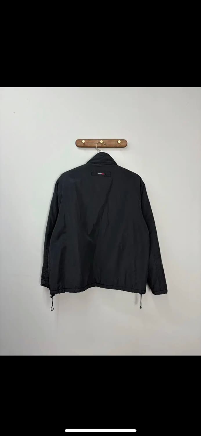 쇼트 올드스쿨 폴리쉘 재킷 블랙 H918 상품이미지4