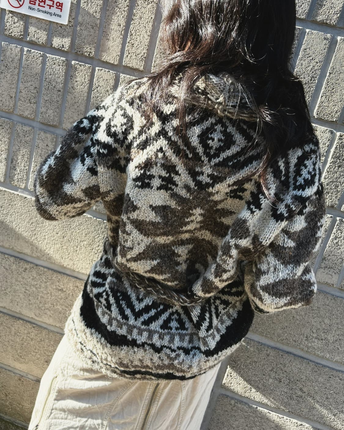 GOA 스트랩 디테일 코위찬 가디건 상품이미지7