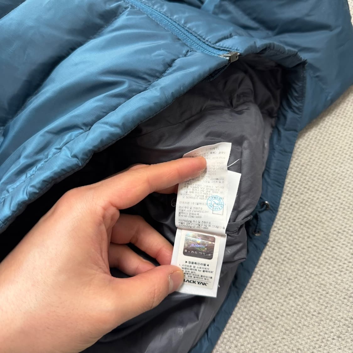 블랙야크 경량패딩 자켓 상품이미지6