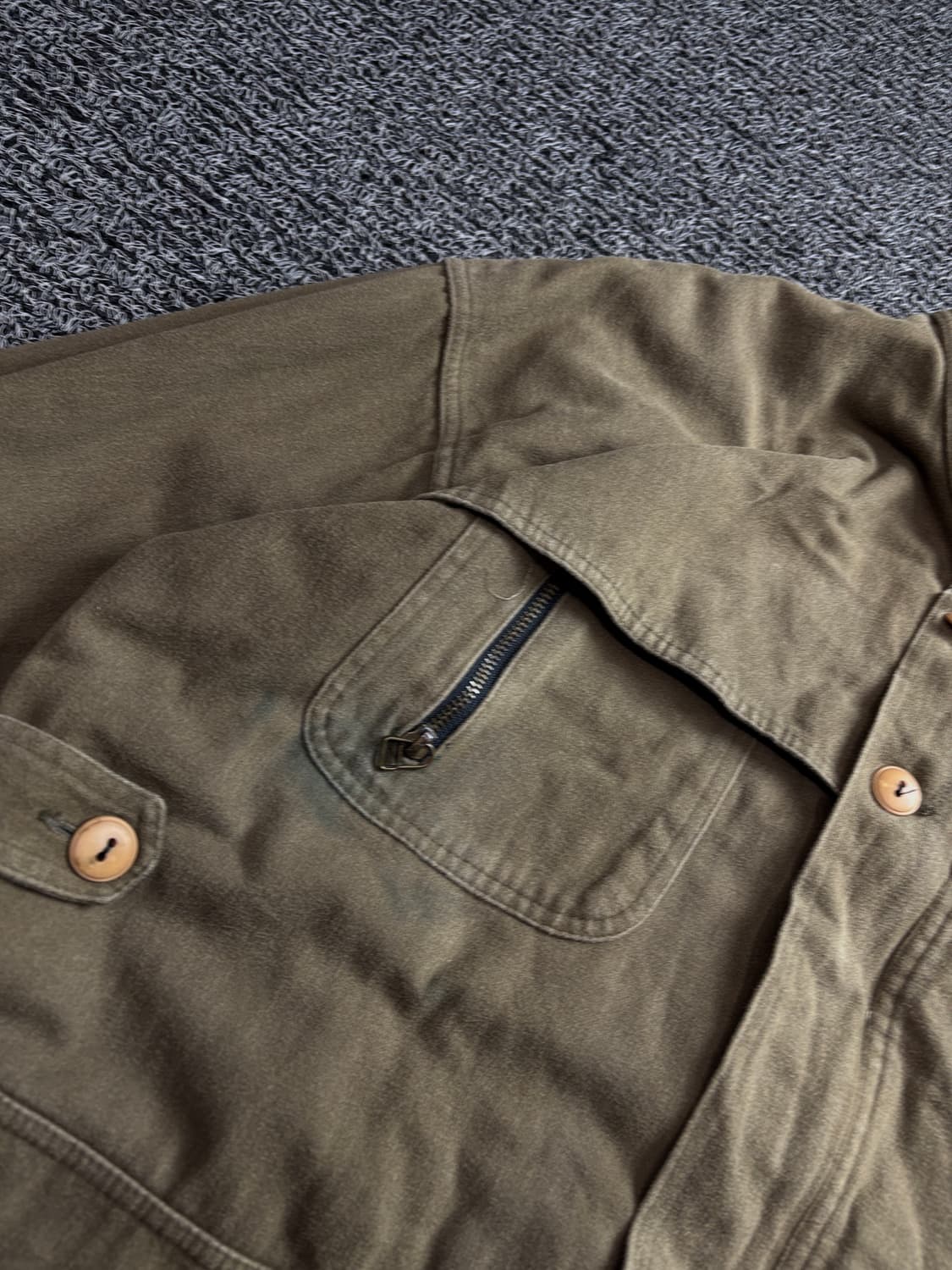 빈티지 아카이브 카라 디테일 워크 자켓 3077 상품이미지3