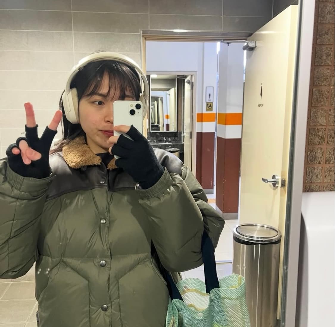 펜필드 락울 다운패딩 점퍼 다크브라운 M 상품이미지2