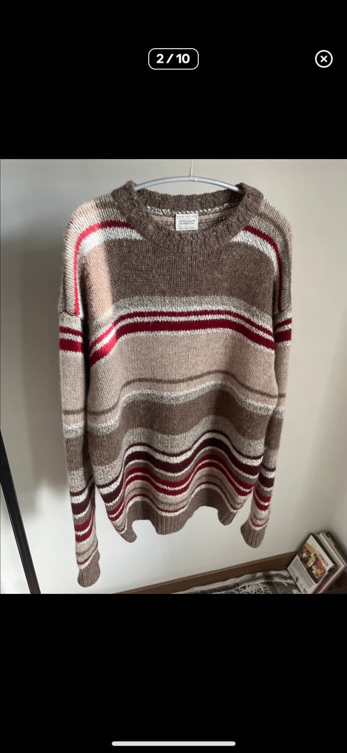 United colors of benetton 울 니트 상품이미지1