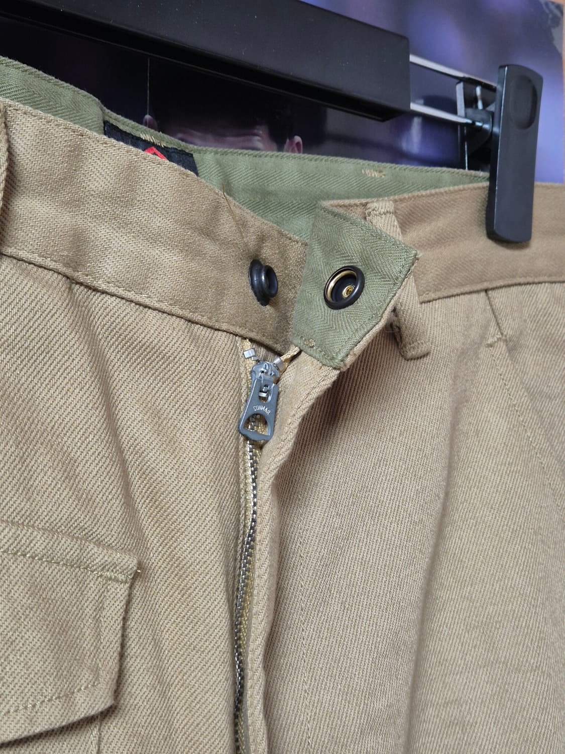 브론슨 논스탁 벨기에군 M64 필드팬츠 30 베이지 상품이미지4