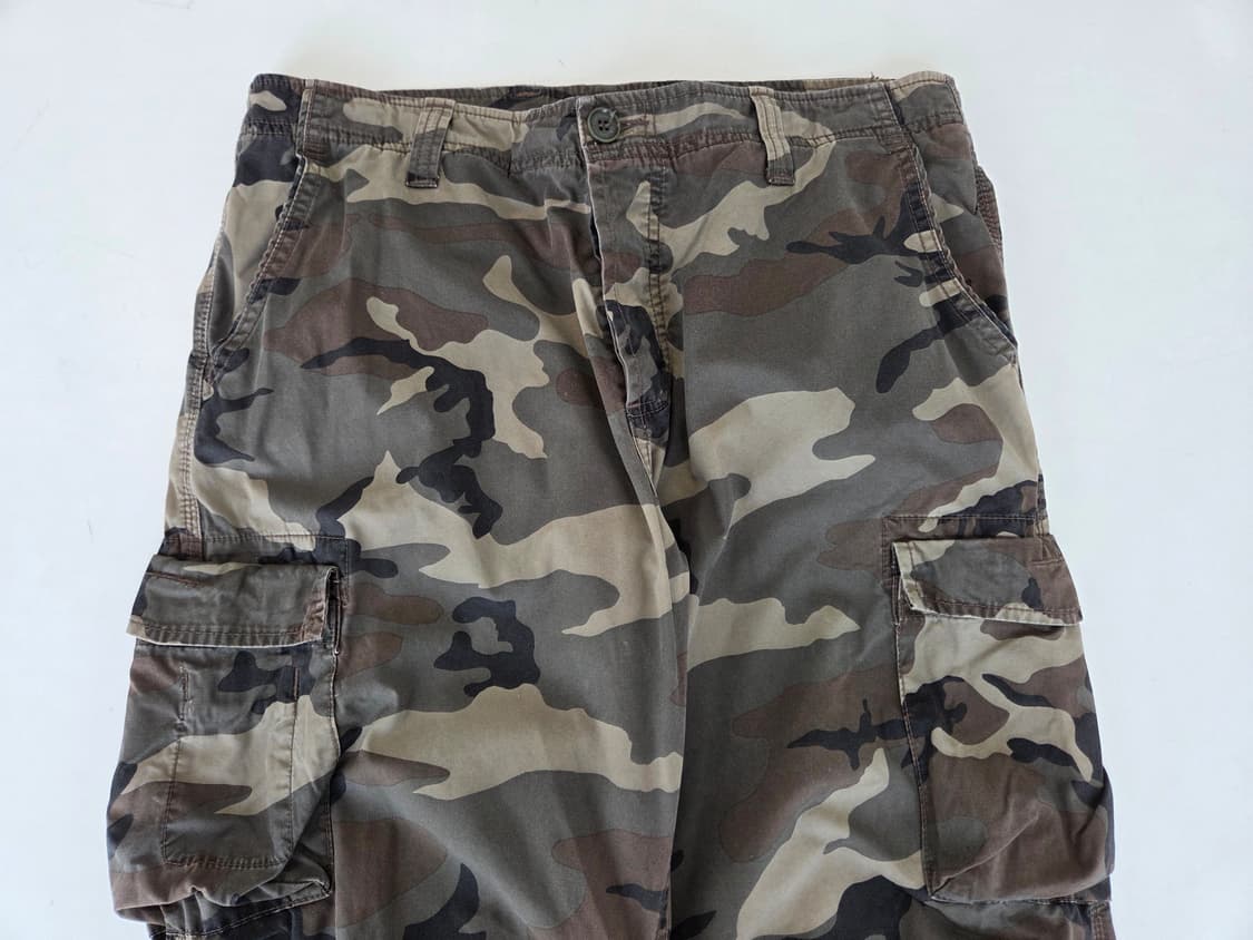 칼하트 카모 카고팬츠 카키 34x32 상품이미지3