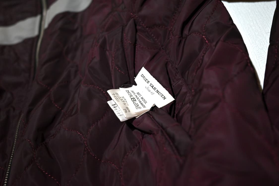 Dries van noten 15fw wool bomber 상품이미지7
