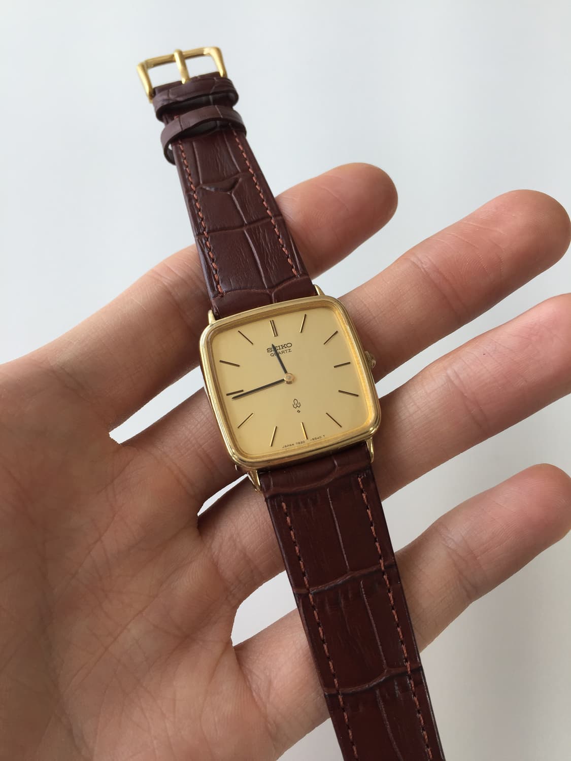 80s seiko chariot square quartz 상품이미지6