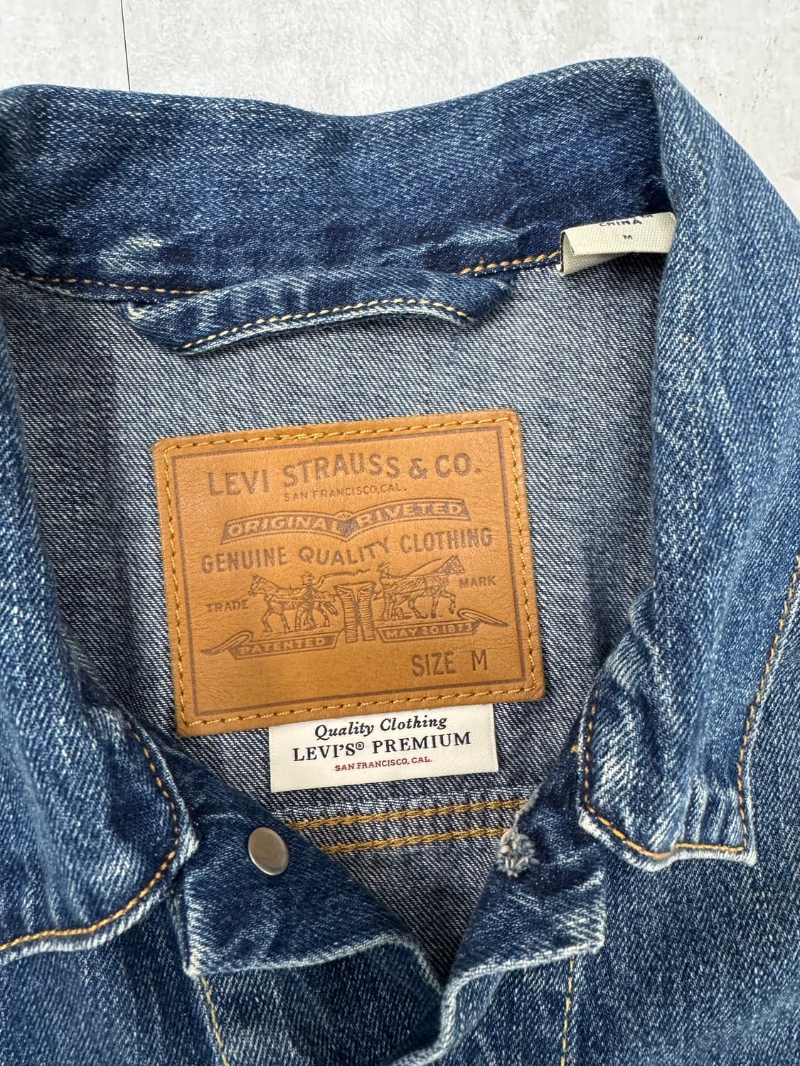 •Levi’s 프리미엄 데님 트러커 자켓 청자켓  상품이미지5