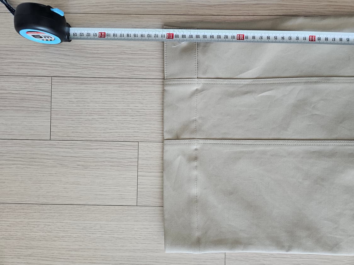 비롯 카키 기와 슬랙스 와이드팬츠  상품이미지7