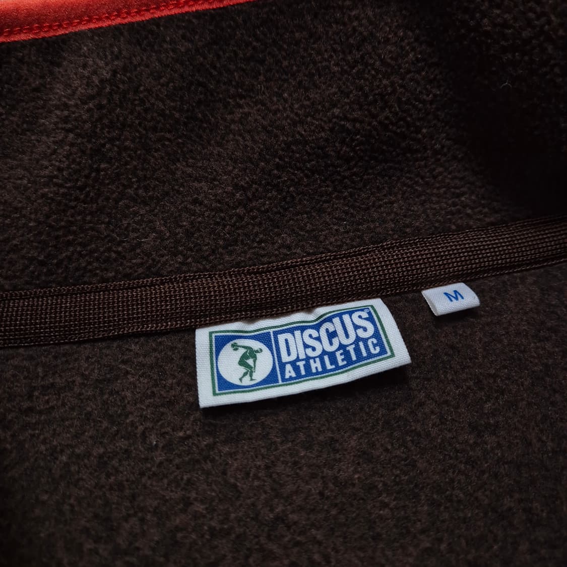 DISCUS ATHLETIC 플리스 후리스 하프집업 여성M 상품이미지3