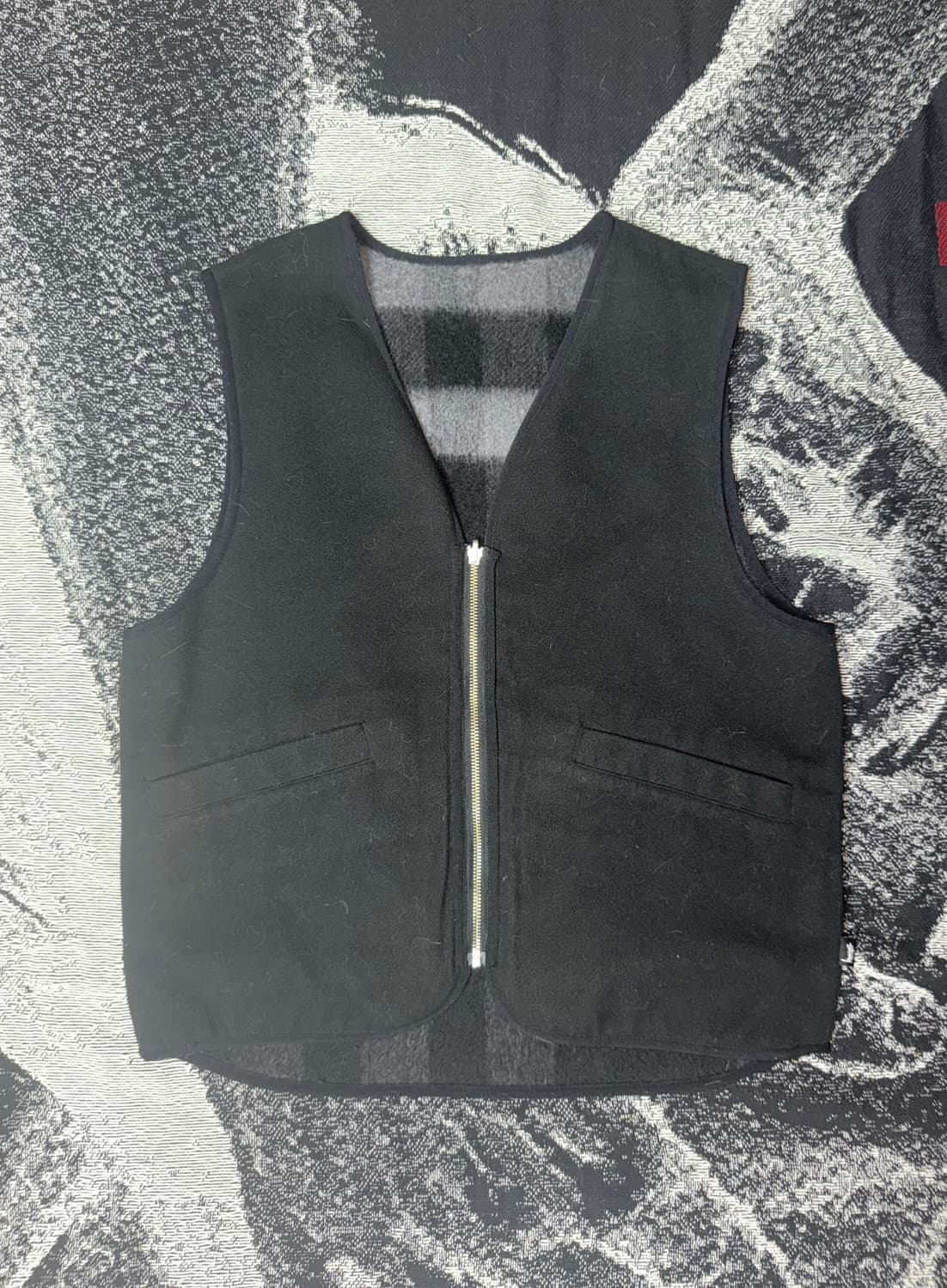 스투시 리버서블 베스트(s) 상품이미지3