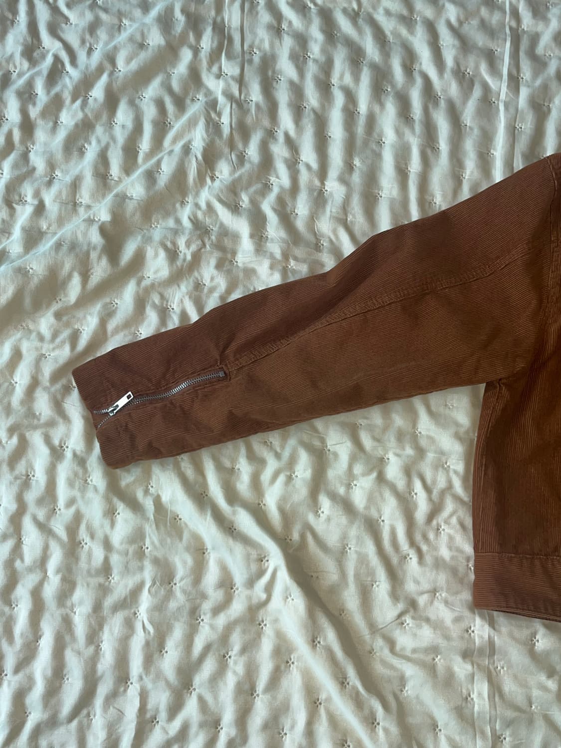 키뮤어 빈티지 워싱 코튼 코듀로이 바이커 자켓_카멜 상품이미지6